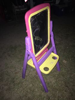 Kids two sided easel only $20 firm
