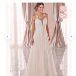 New Never worn/altered Size 16 Wedding Dress $150