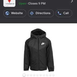 Kids Nike Windbreaker XL New