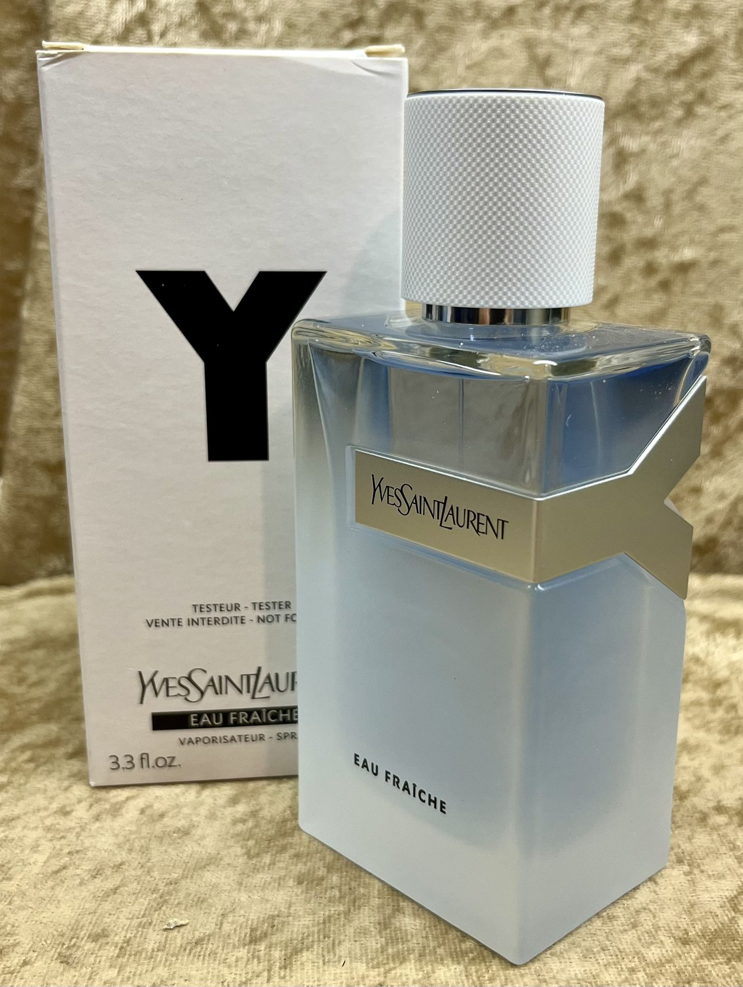 Y Eau Fraiche For Men YSL Yves Saint Laurent 3.3 Fl. Oz. Spray