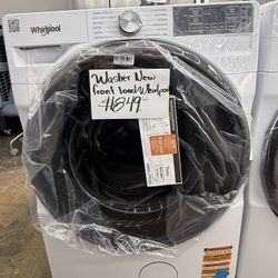 Brand New Whirlpool 4.5 cu. ft. Front Load Washer in White with FreshFlow Vent System