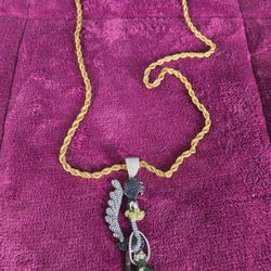 Road Running Chain & Pandent 