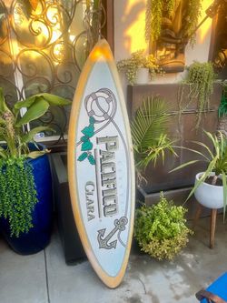 Pacifico Beer Surfboard Display