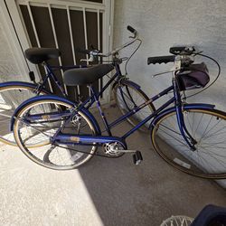 Free Spirit Vintage bikes PAIR 26"