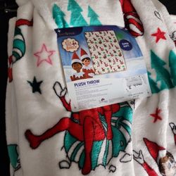 Elf On The Shelf Blanket