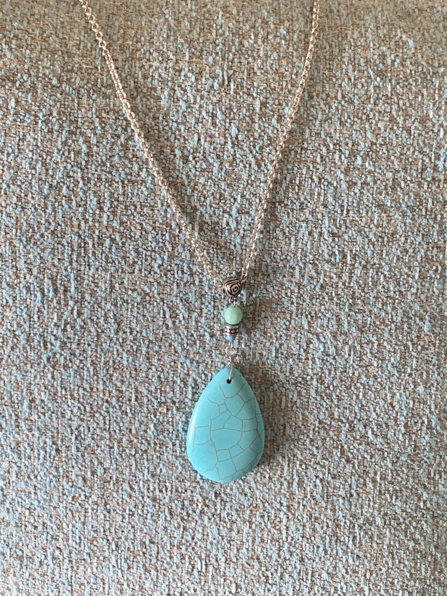 Turquoise Colored Necklace
