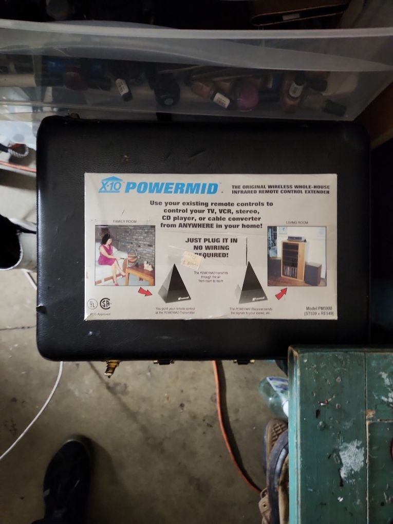 X10 Powermid PM5900 Remote Control Extender Kit