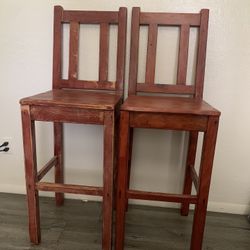 Wooden Project Stools 
