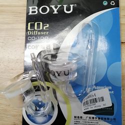 Aquarium CO2 diffusers, bubble counter and drop checker  