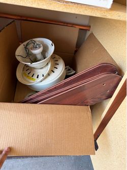 Ceiling fans in working condition (need assembly) only $25 each