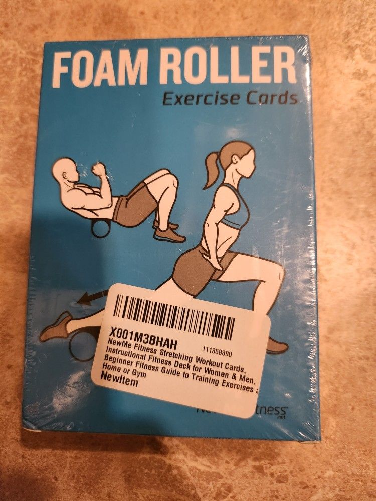 *new* workout cards: resistance band and foam roller