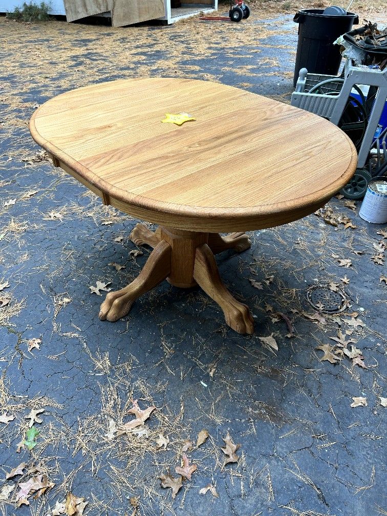 Solid Oak Table