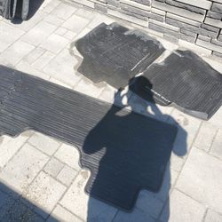 Heavy Duty All Weather Floor Mats 2023-2025 For Supercab Or Crew Cab Ford F-250 And F-350