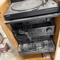 Sony audio rack
