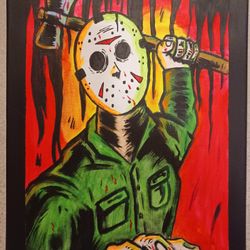 Horror Movie Paintings