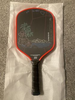 Double black Diamond pickle ball paddle Hawaii special edition 
