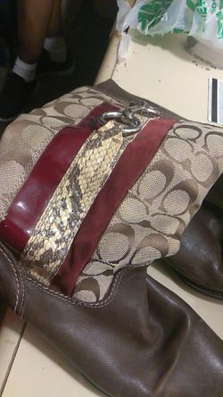Coach boots 50 obo