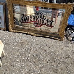 MICOLOB AMBER ROCK BEER  MIRROR
