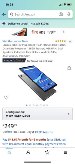 Lenovo Tablet (brand new)