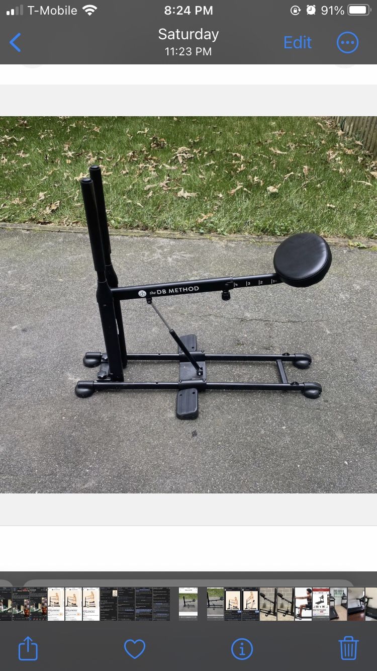 DB Method Squat Machine