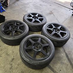 JDM ENKEI Mitsubishi  Lancer Evolution 8 Set r17 / 8.0J / ET 38 / 5x114.3 OEM
