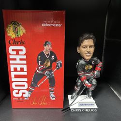 Chris Chelios Bobble Head Chicago Blackhawks $65 