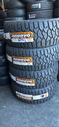285/45/22 New Arroyo Tamarock RT Tires