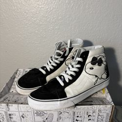 Vans Sk8 Hi peanuts joe cool snoopy