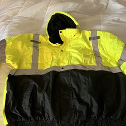 Construction Yellow Coat