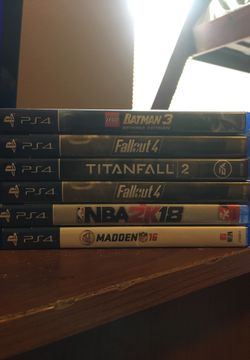 6 PS4 Games