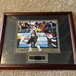 Tom Brady framed Picture