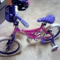 Kids Bike And Helmet