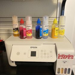 Epson 2720 Converted Sublimation Printer & Ink