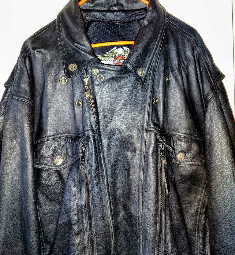 Vintage, Authentic Harley Davidson Leather Jacket