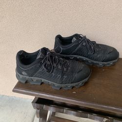 Timberland Pro work boots with steel toes. Size: 9W. Good condition.