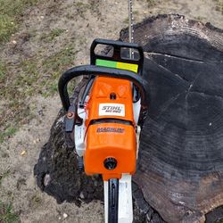 STIHL MS660 MAGNUM CHAINSAW.. READY TO CUT