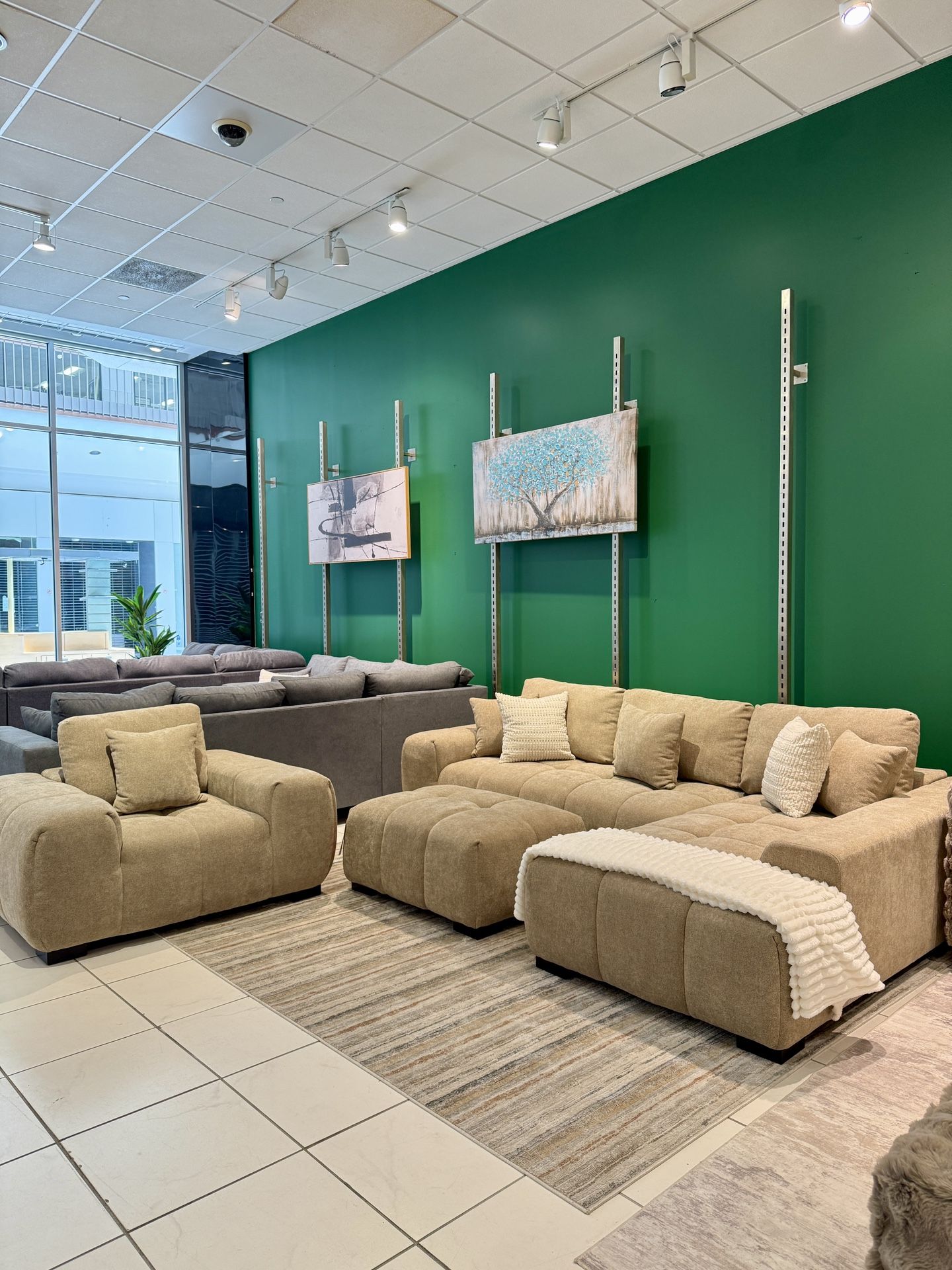 NEW ✨ Mid-Century Modern Octavia Sectional Sofa Set 🛋️