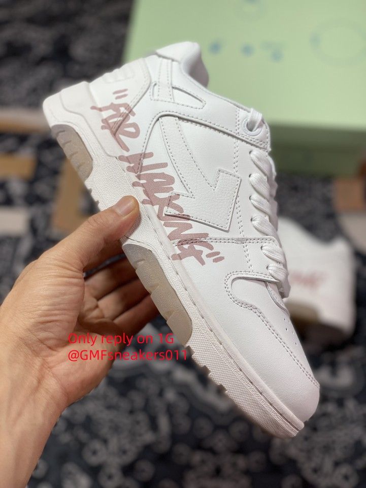 Off-Whiteâ„¢ co Virgil Abloh Out Of Office Low-top Leather SneakersOOO 69