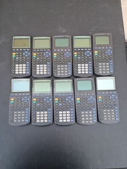 10 Ti-83 calculators