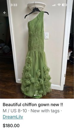 Beautiful Chiffon Dress - Never Worn!