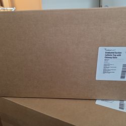 Graduated Suctuon catheter tray w/ chimney valva