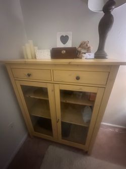 IKEA Hemnes linen cabinet (yellow)