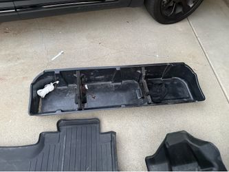 Weather tech under back seat storage compartment organizer