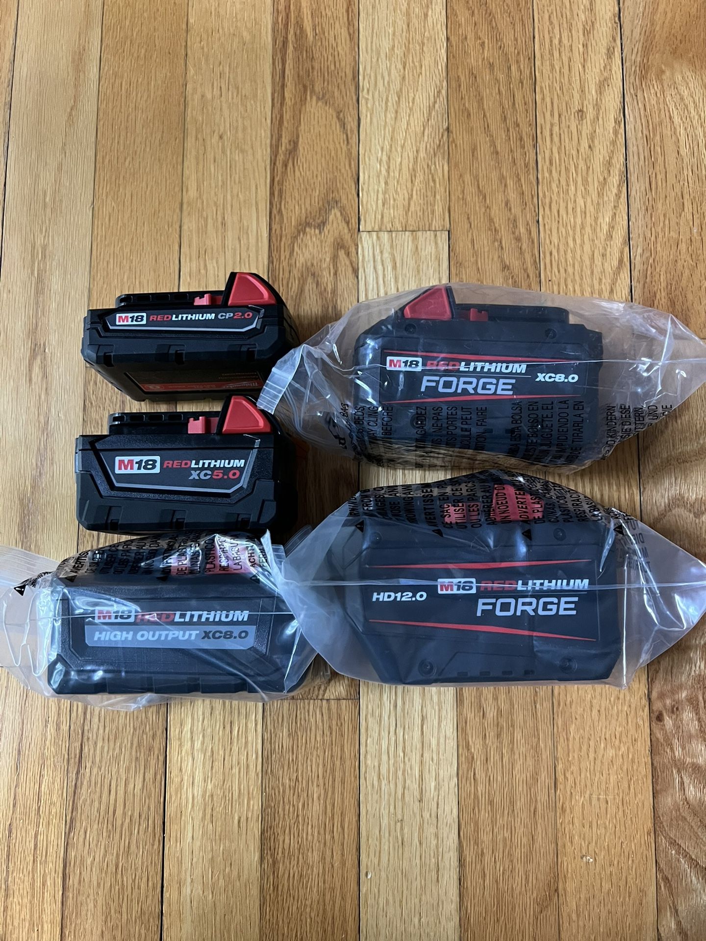 *NEW* Milwaukee OEM M18 REDLITHIUM Batteries For Sale -Read Description for Price