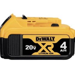 DEWALT 20-Volt MAX XR Premium Lithium-Ion 4.0Ah Battery Pack