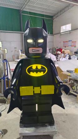 Lego Batman art sculpture statue furniture decor iPhone Halloween