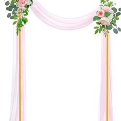 Wokceer Wedding Arch Backdrop Stand 6.6x4 FT (5123)رقم ج