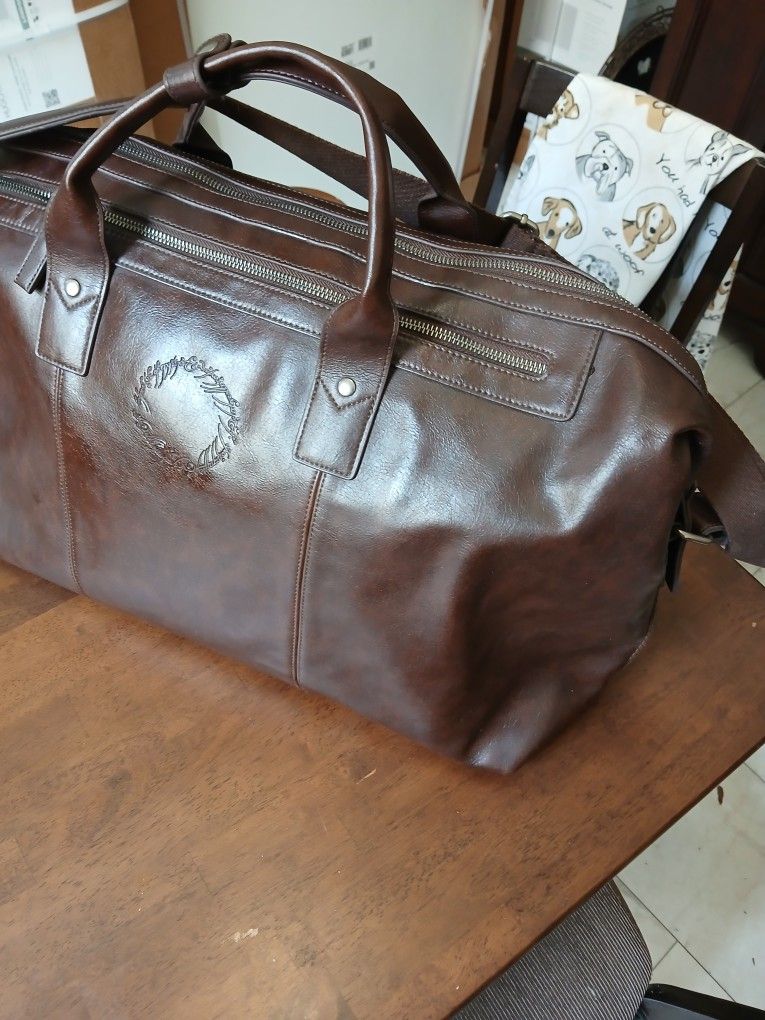 Leather Carry-on Luggage