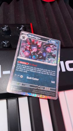 Hydreigon (010/015) holographic promo card from the 2025 McDonald's Pokémon Collection.
