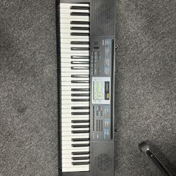 Casio Black Keyboard